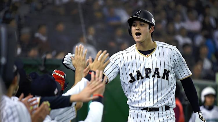 TOKYO, JAPAN - NOVEMBER 12: Shohei Ohtani