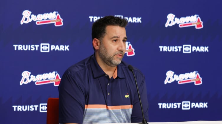 Atlanta Braves General Manager, Alex Anthopoulos. (Photo by Todd Kirkland/Getty Images)