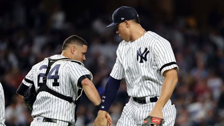 NEW YORK, NY - OCTOBER 18: Gary Sanchez