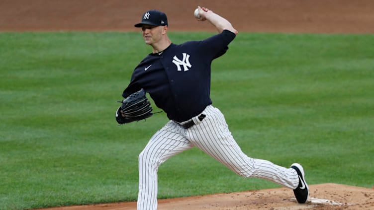 Yankees LHP JA Happ (Photo by Jim McIsaac/Getty Images)