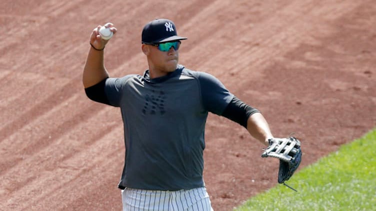 Aaron Judge #99 of the New York Yankees. (Photo by Jim McIsaac/Getty Images)