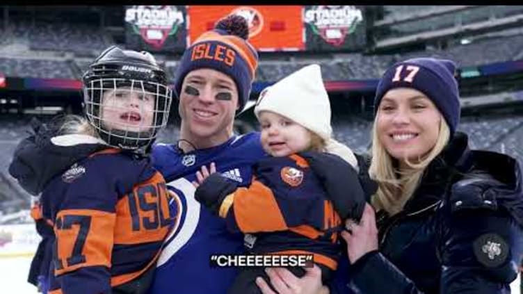 Islanders Stadium Series: Matt Martin Mic'd Up During Family Skate