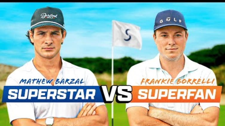 Mat Barzal vs Frankie Borrelli at Sebonack Golf Club