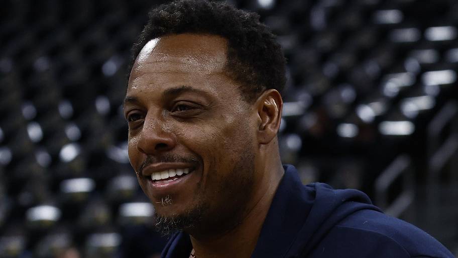 The Boston Celtics presented former player Paul Pierce with a 2024 Championship ring before a game against the Phoenix Suns.