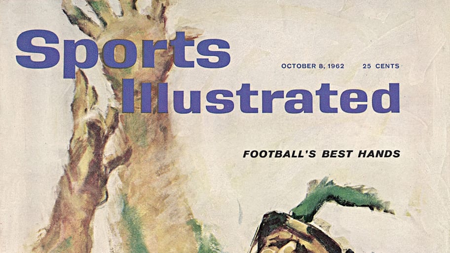 Closeup illustration of Philadelphia Eagles Tommy McDonald