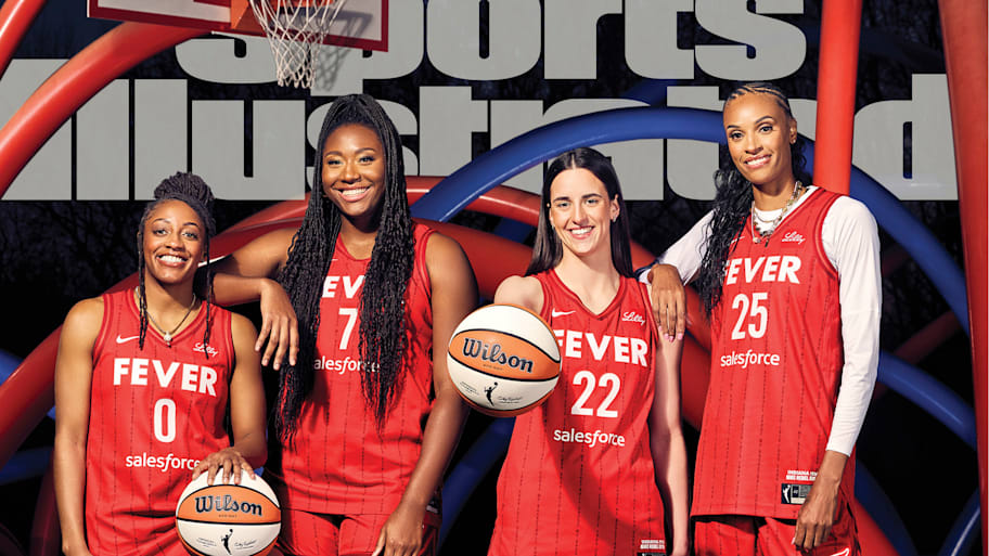 FEVER DREAM: Aliyah Boston, Kelsey Mitchell, Caitlin Clark and DeWanna Bonner on the cover of Sports Illustrated