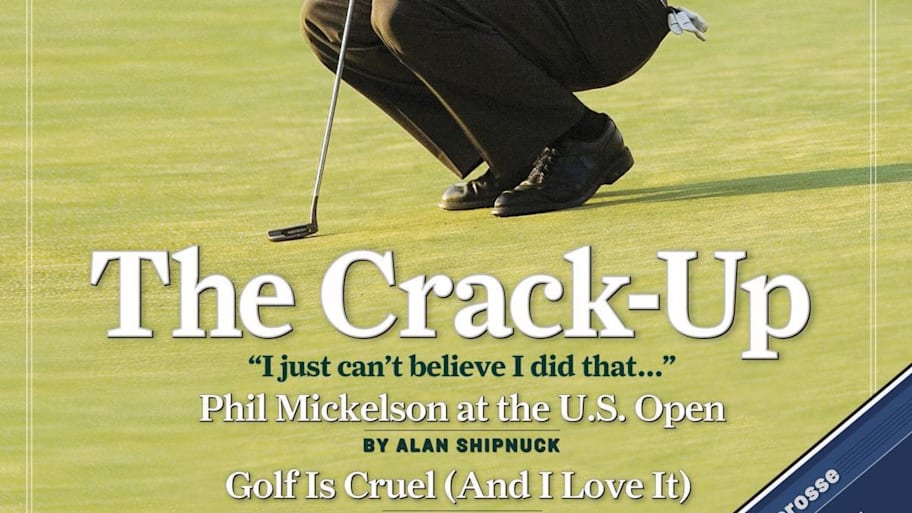 Phil Mickelson on the cover of Sports Illustrated after the 2006 U.S. Open