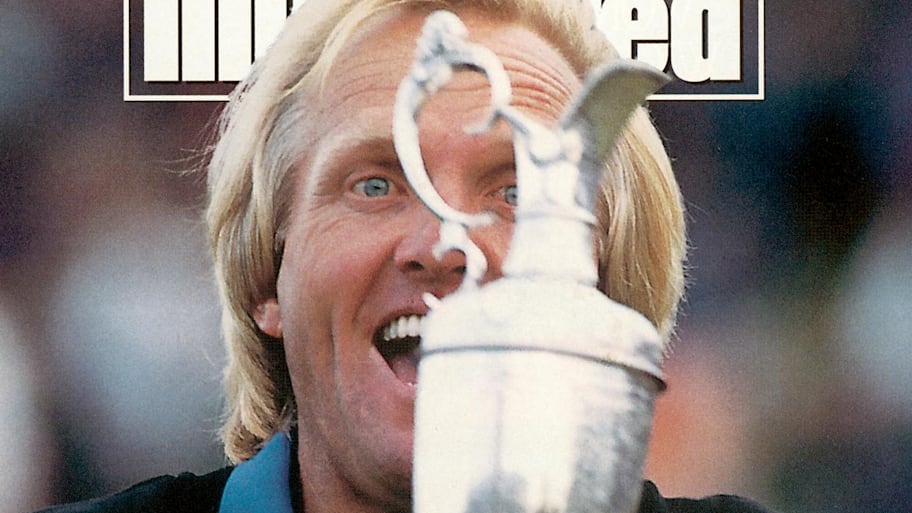 Sports Illustrated 1993 cover, Greg Norman wins British Open
