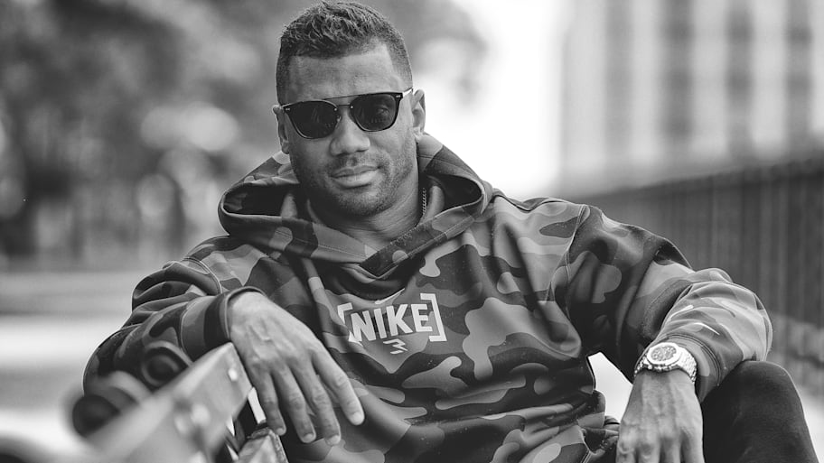 Russell Wilson, New York Giants quarterback, SI Digital Cover photo shoot