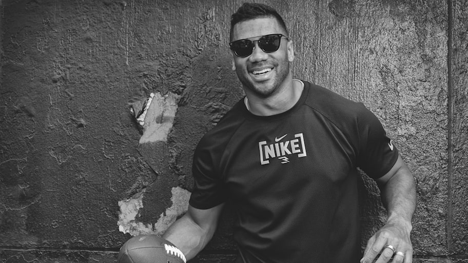 Russell Wilson, New York Giants quarterback, SI Digital Cover photo shoot