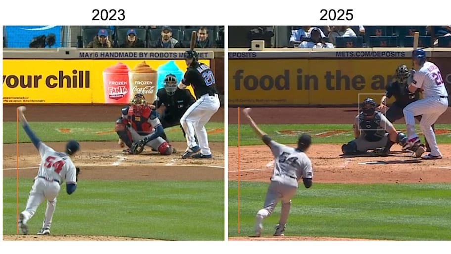 Max Fried arm angle