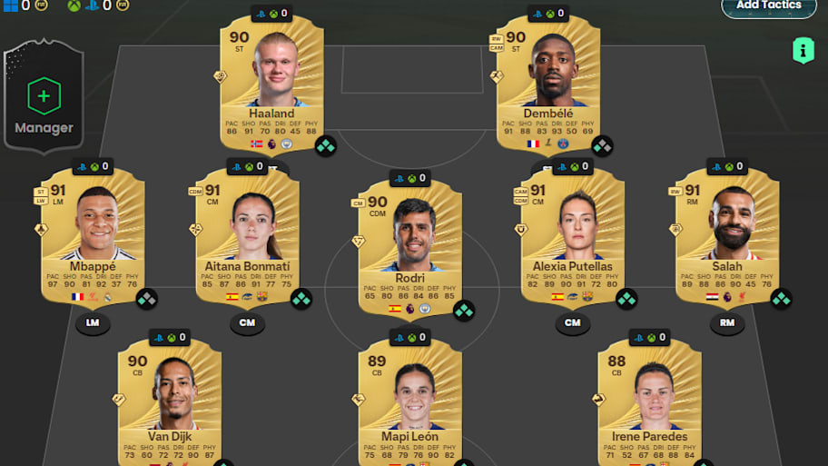 FC 26 Highest Rated Squad