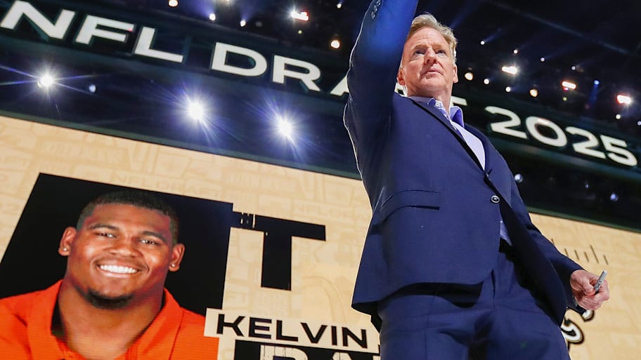 Roger Goodell at the 2025 NFL draft
