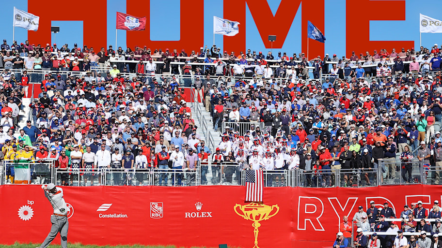 First tee at the 2021 Ryder Cup