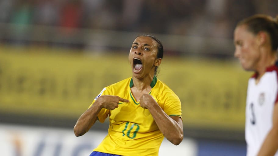 Marta after scoring vs. the U.S.