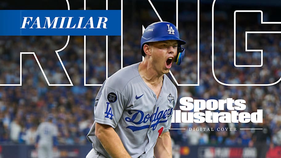 Dodgers catcher Will Smith celebrates hitting 11th inning home run in 2025 World Series Game 7.