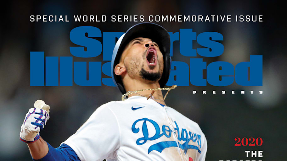 Mookie Betts on the cover of Sports Illustrated 