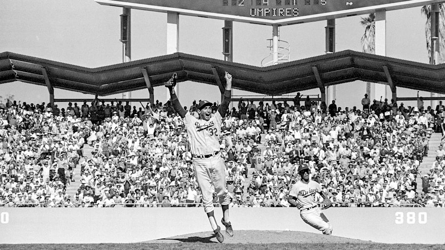 Sandy Koufax in the 1963 World Series