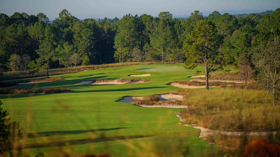 The par-5 2nd hole at Wild Spring Dunes