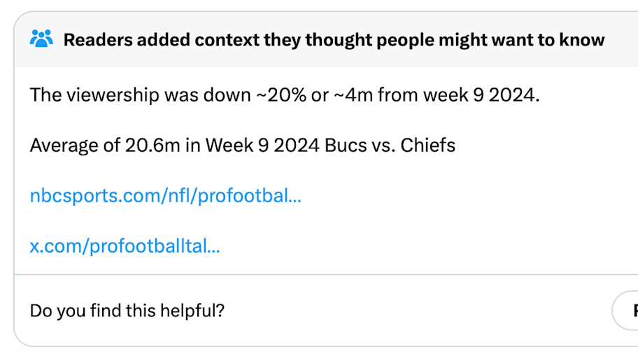 ESPN PR ratings twee