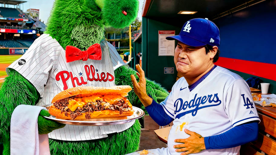 The visiting clubhouse at Citizens Bank Park is known for its quality cheesesteaks.