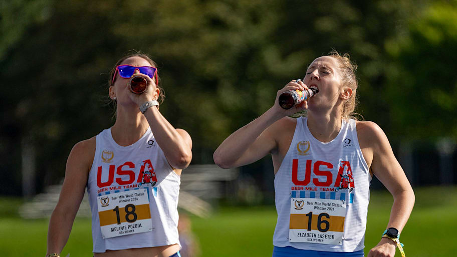 Becoming an expert chugger takes practice.