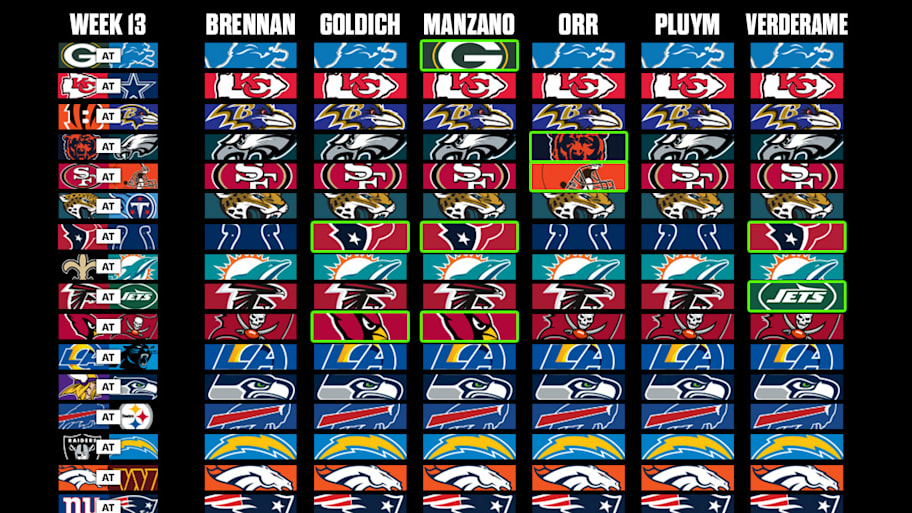 MMQB staff picks for Week 13