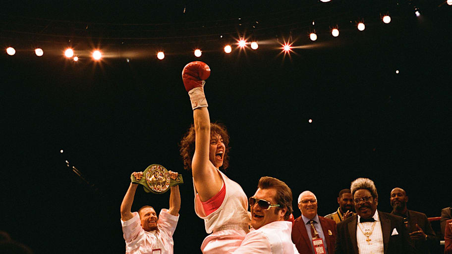 The film’s fight scenes were choreographed to match Salters Martin’s real-life bouts.