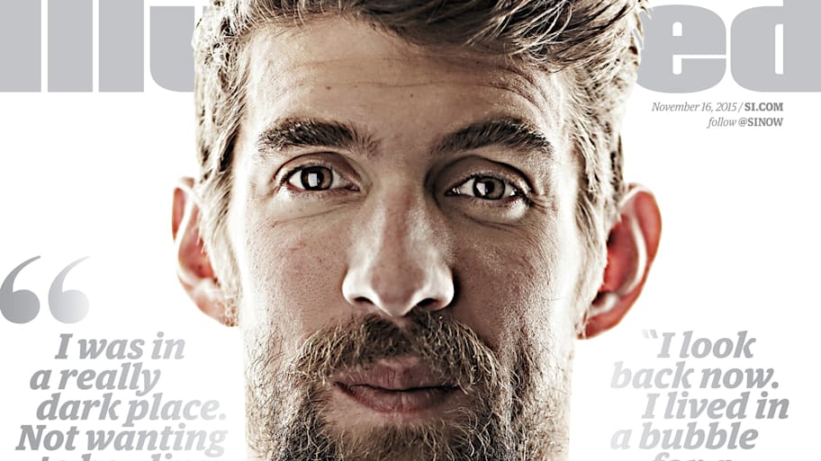 2015 SI cover of Michael Phelps