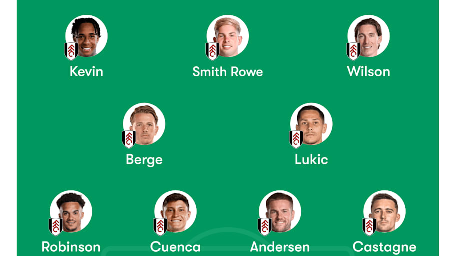 Fulham predicted lineup