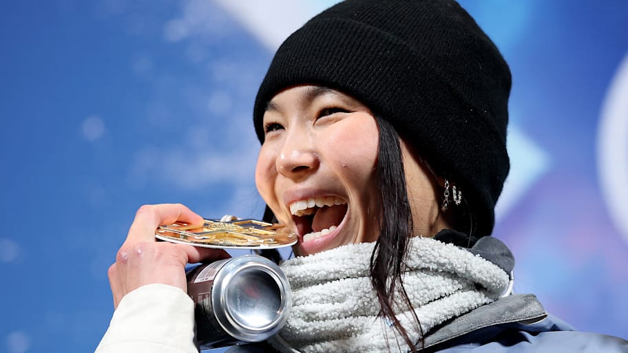 Chloe Kim after winning X Games gold.