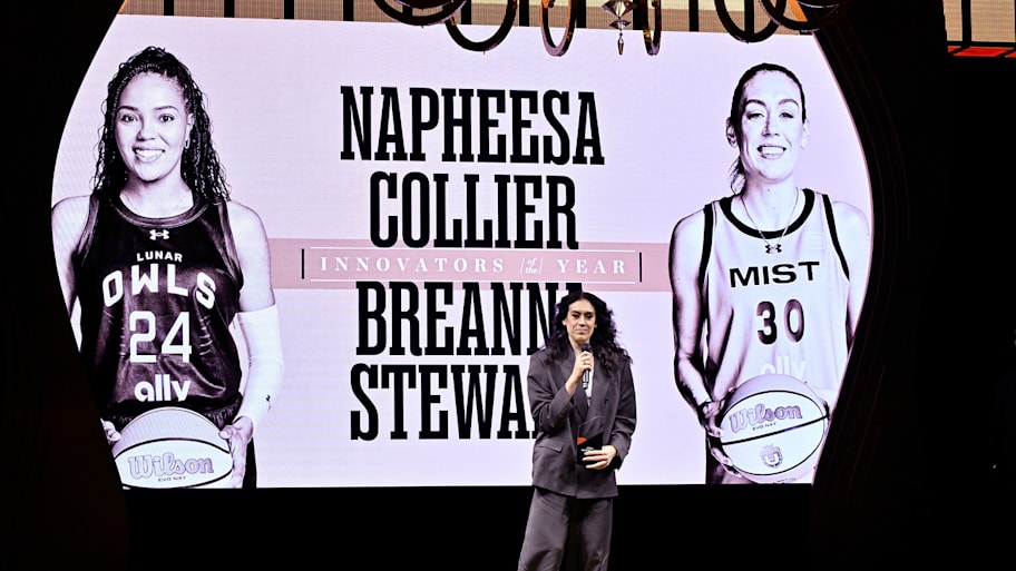 Breanna Stewart at Sportsperson of the Year Awards