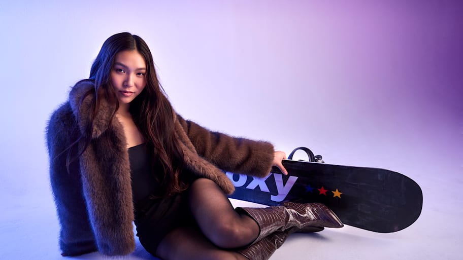 Chloe Kim in a photoshoot