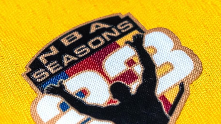 LeBron James’ 23rd season patch.