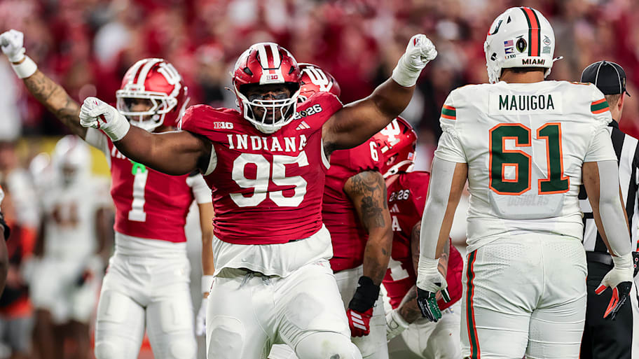 Indiana defensive lineman Tyrique Tucker