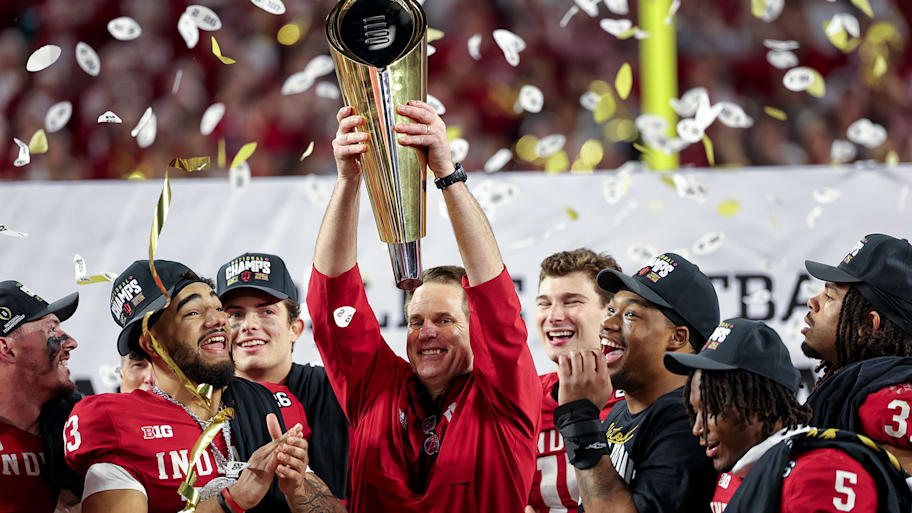 Indiana won its first college football national championship Monday night. 