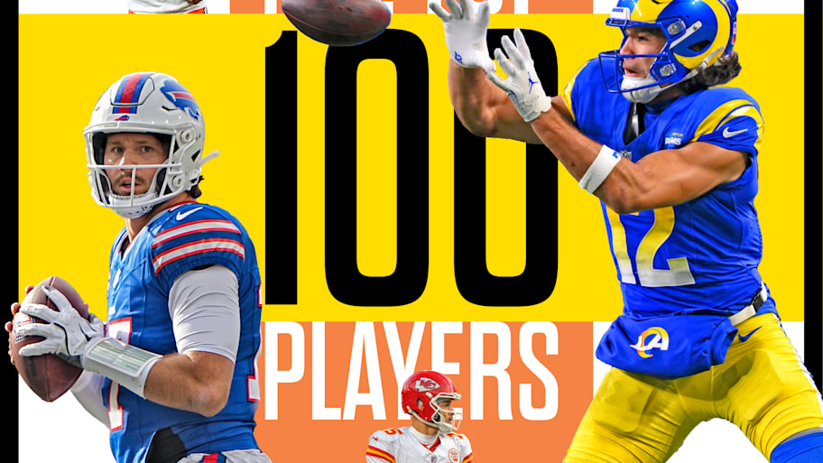 Bills quarterback Josh Allen, Browns edge Myles Garrett, Rams receiver Puka Nacua and Chiefs quarterback Patrick Mahomes