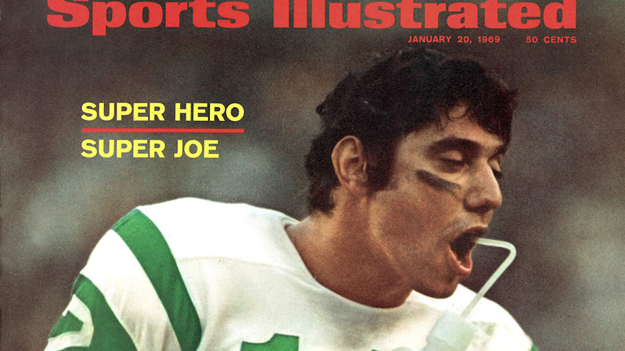 Joe Namath on the cover of SI in 1969.