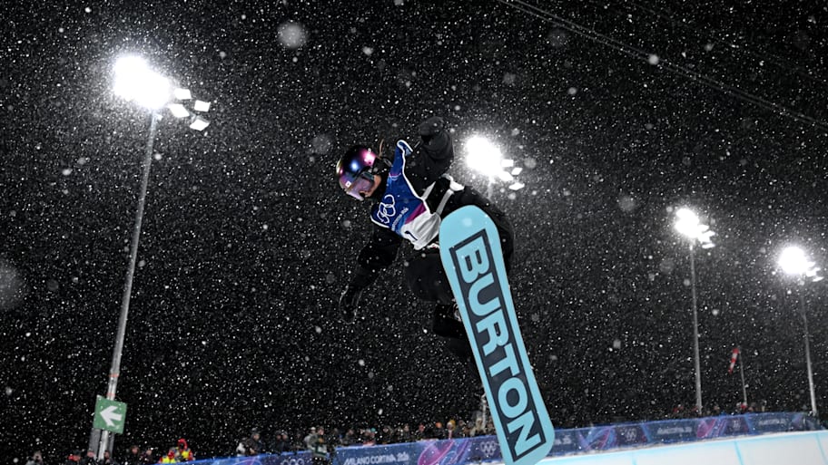 Choi Ga-on winning Olympic halfpipe gold.