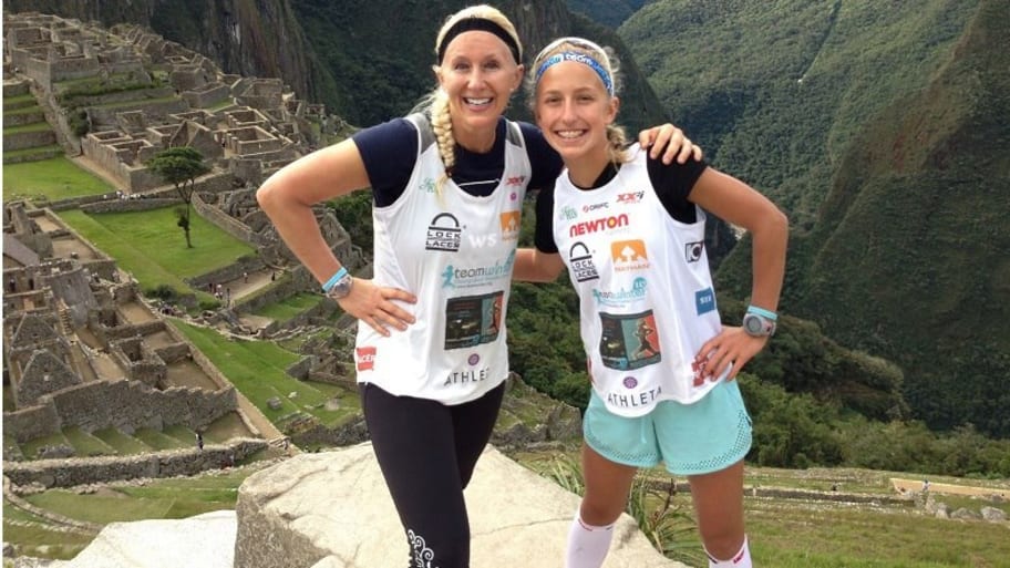 Winter Vinecki and her mother.