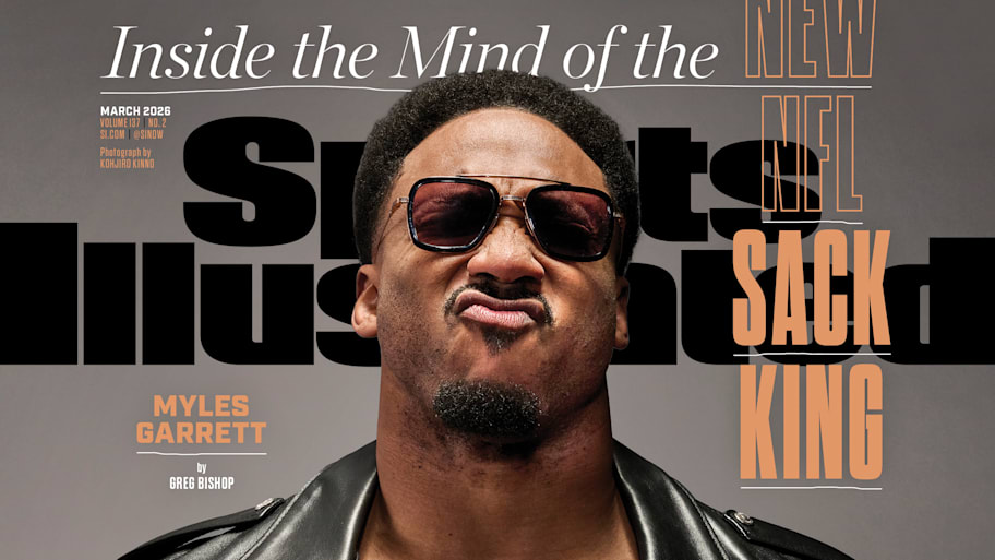 Myles Garrett Sports Illustrated cover March 2026