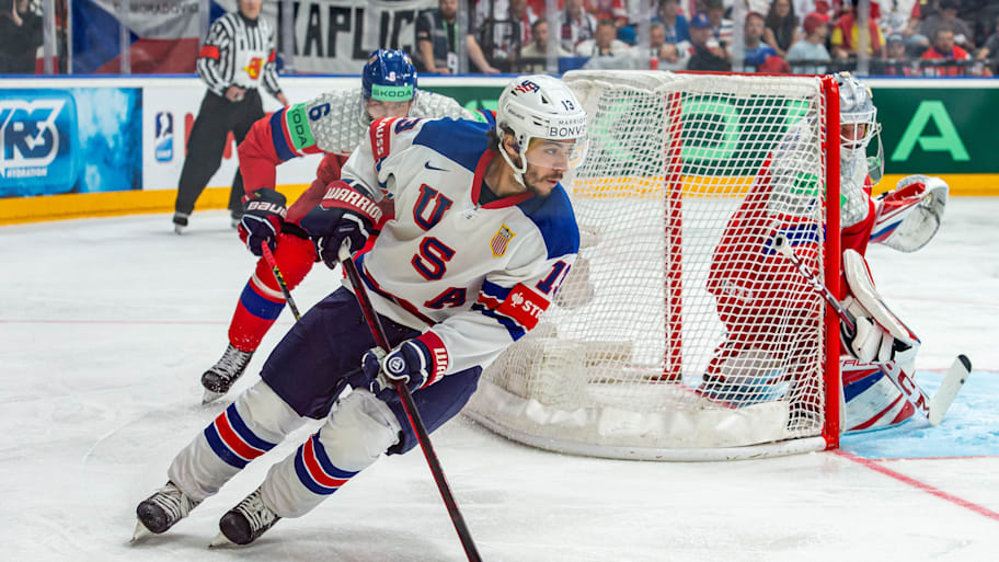 Johnny Gaudreau at the 2024 IIHF World Championship