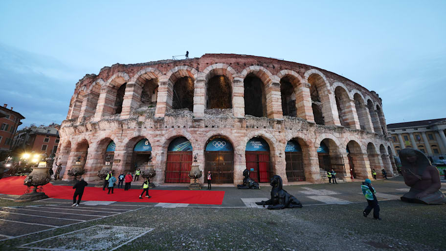 the Arena di Verona 