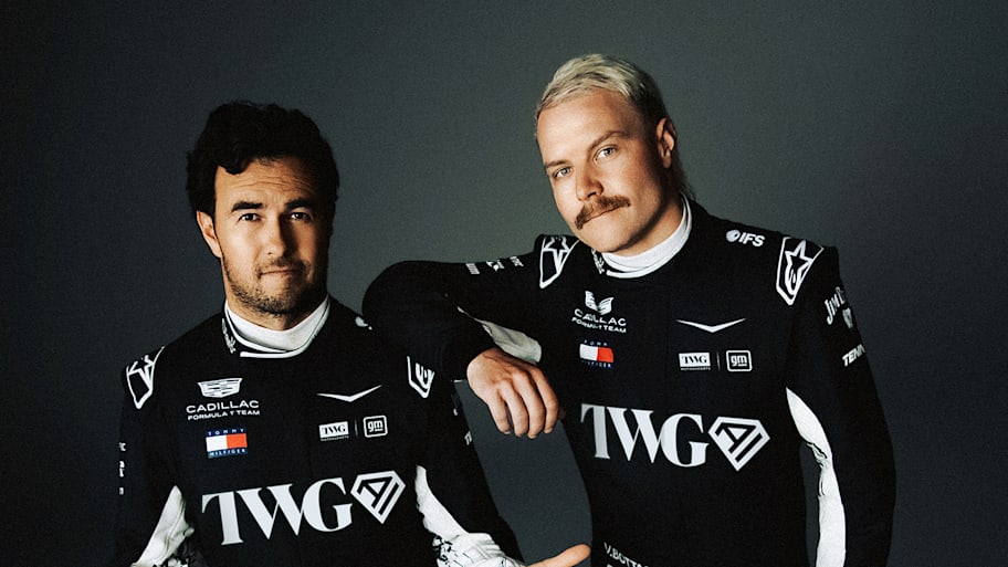 Sergio Perez and Valtteri Bottas