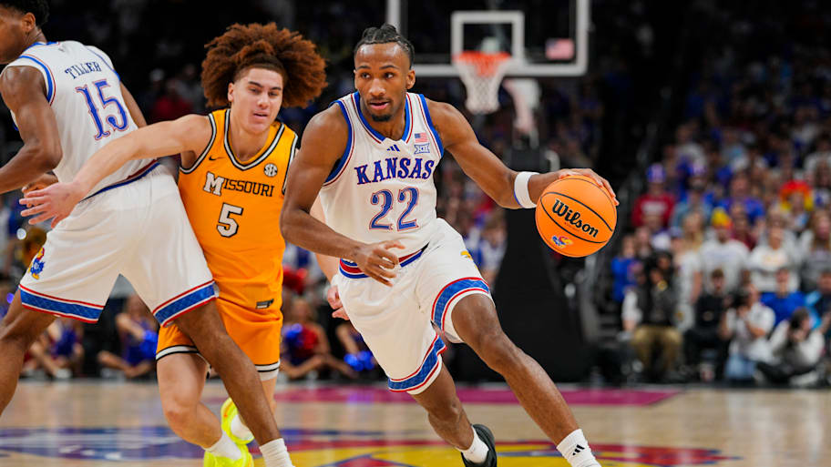 Kansas guard Darryn Peterson missed a lot of games this season, and the Jayhawks fared just fine without him.