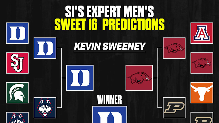 Kevin Sweeney’s Sweet 16 picks.