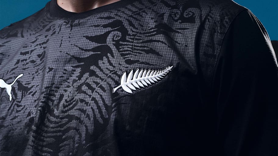 New Zealand’s 2026 World Cup home shirt. 