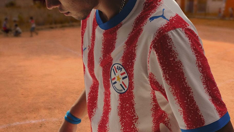 Paraguay’s 2026 World Cup home shirt. 