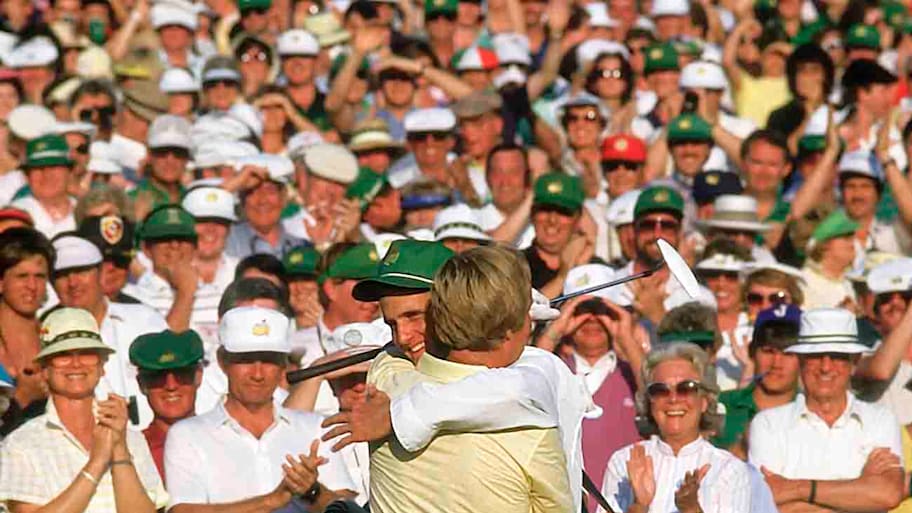 Jack Nicklaus, Jackie Nicklaus, 1986 Masters