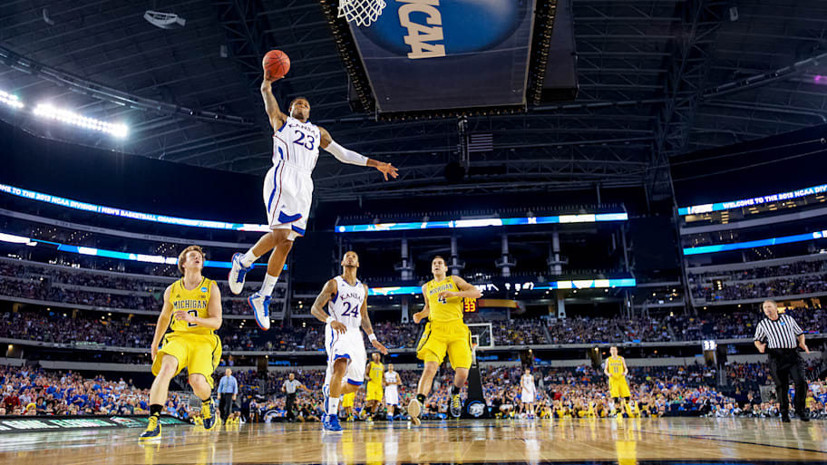 Kansas’s Ben McLemore dunks against Michigan in the 2013 Sweet 16.